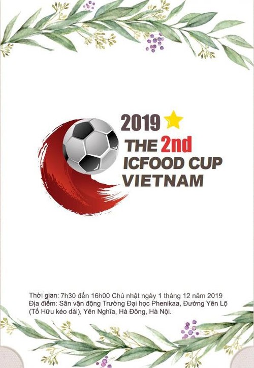 Sắp diễn ra ngày hội thể thao ICFOOD CUP VIETNAM lần thứ 2 - ảnh 1