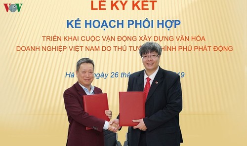 VKBIA ký kết hợp tác phối hợp triển khai Cuộc vận động xây dựng văn hóa Doanh nghiệp Việt Nam - ảnh 2