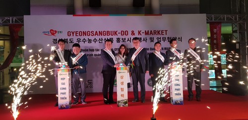 Tuần lễ quảng bá nông thủy hải sản tỉnh Gyeongsangbuk-do, Hàn Quốc ở Hà Nội - ảnh 1