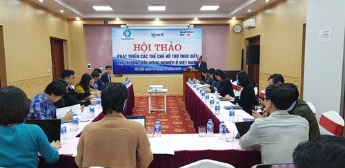 Phát triển các thể chế hỗ trợ thúc đẩy thị trường đất nông nghiệp ở Việt Nam - ảnh 1