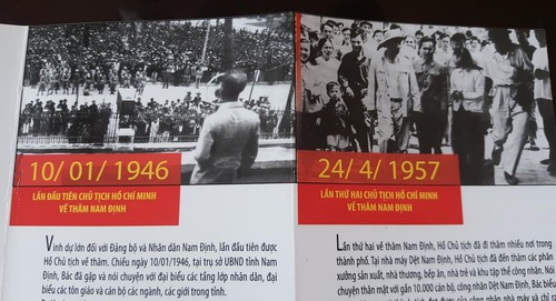 Trưng bày “Chủ tịch Hồ Chí Minh với Đảng bộ và nhân dân Nam Định”  - ảnh 1