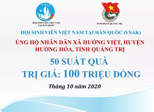 Sinh viên Việt Nam tại Hàn Quốc quyên góp, ủng hộ miền Trung - ảnh 3