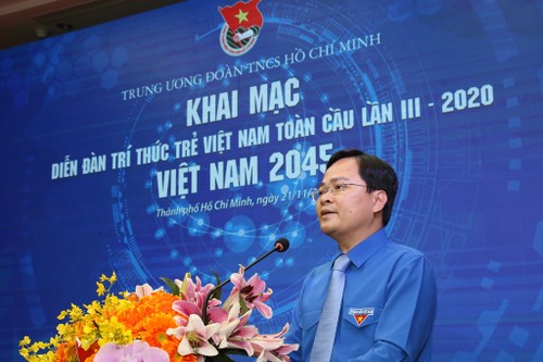 Khai mạc Diễn đàn Trí thức trẻ Việt Nam toàn cầu năm 2020 với chủ đề “Việt Nam 2045” - ảnh 2