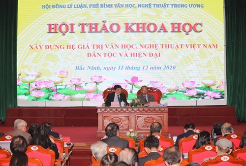 Hội thảo khoa học toàn quốc “Xây dựng hệ giá trị văn học, nghệ thuật Việt Nam dân tộc và hiện đại“ - ảnh 1