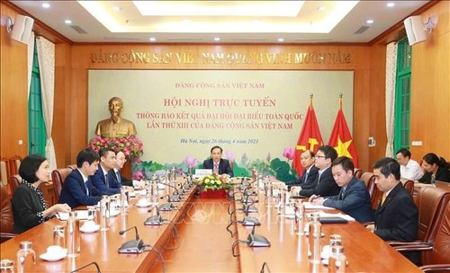 Thông báo kết quả Đại hội đại biểu toàn quốc lần thứ XIII của Đảng Cộng sản Việt Nam tới Đảng Cộng sản Nhật Bản - ảnh 1