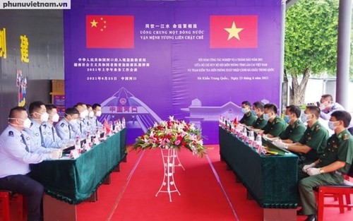 Tỉnh Lào Cai (Việt Nam) và Vân Nam (Trung Quốc) phối hợp tăng cường kiểm soát biên giới  - ảnh 1
