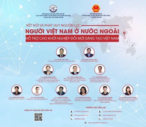 Kết nối người Việt Nam ở nước ngoài hỗ trợ cho khởi nghiệp đổi mới sáng tạo - ảnh 1