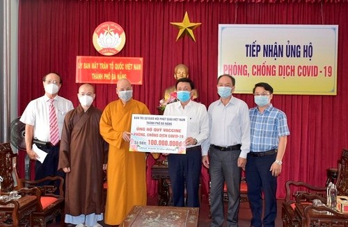 Ủy ban Trung ương Mặt trận Tổ quốc Việt Nam vận động các tôn giáo tiếp tục tham gia phòng, chống dịch - ảnh 1