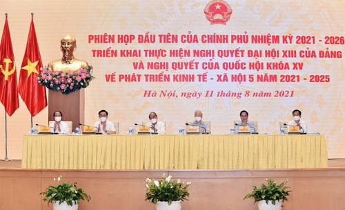 Tổng Bí thư Nguyễn Phú Trọng: Chính phủ tổ chức bộ máy tinh gọn, hoạt động hiệu lực để phát triển bền vững - ảnh 1