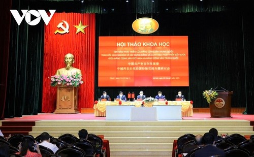 Hội thảo trao đổi kinh nghiệm xây dựng Đảng Việt Nam - Trung Quốc - ảnh 1