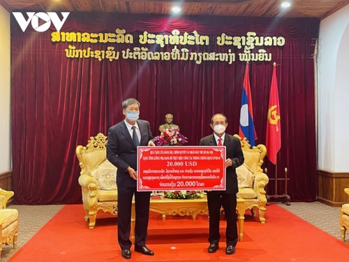 Thủ đô Hà Nội hỗ trợ tỉnh Luang Prabang (Lào) phòng chống dịch COVID-19 - ảnh 1