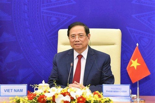 Thủ tướng Phạm Minh Chính dự và phát biểu tại Diễn đàn Tuần lễ năng lượng Nga 2021 - ảnh 1