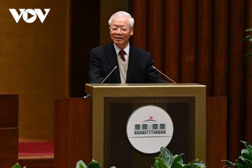 Toàn văn phát biểu của Tổng Bí thư Nguyễn Phú Trọng tại Hội nghị Văn hóa toàn quốc - ảnh 1