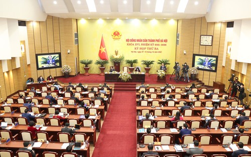 Khai mạc kỳ họp Hội đồng nhân dân thành phố Hà Nội - ảnh 1
