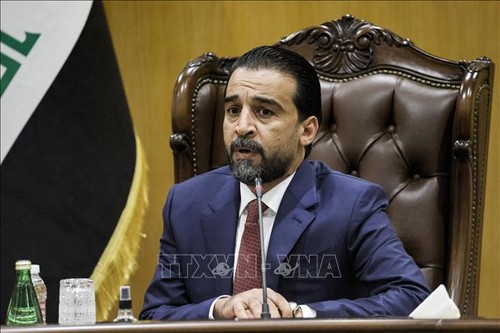 Chủ tịch Quốc hội Vương Đình Huệ chúc mừng Chủ tịch Quốc hội nước Cộng hòa Iraq - ảnh 1
