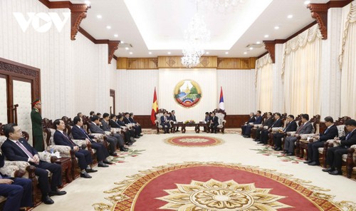 Nâng tầm hợp tác kinh tế thành trụ cột trong quan hệ Việt Nam - Lào - ảnh 2