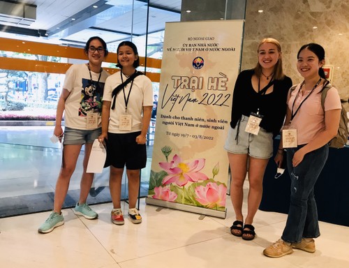 107 thanh niên, sinh viên kiều bào tham dự Trại hè Việt Nam 2022 - ảnh 1