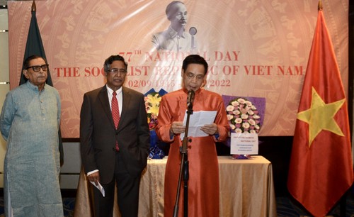 Đại sứ quán Việt Nam tại Bangladesh tổ chức Tết Độc lập - ảnh 2