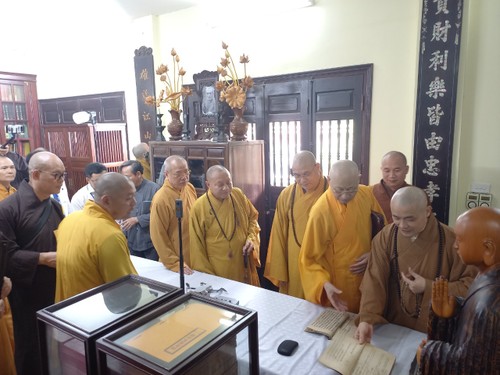 Ra mắt Trung tâm tư liệu Phật giáo Việt Nam - ảnh 1