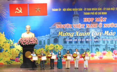 Thành phố Hồ Chí Minh gặp mặt người Việt Nam ở nước ngoài mừng Xuân Quý Mão 2023 - ảnh 3