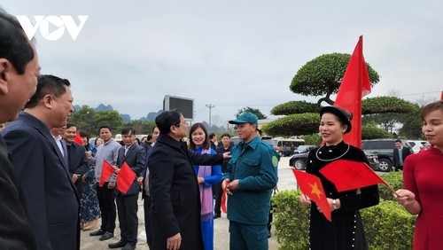 Lãnh đạo Đảng, Nhà nước chúc Tết tại Cao Bằng, Lào Cai - ảnh 1
