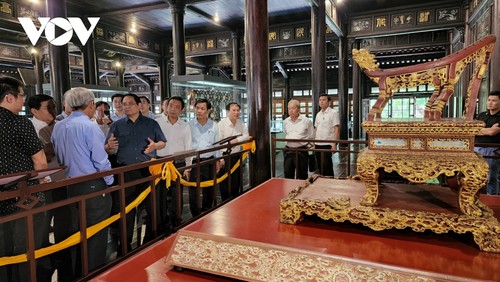 Thủ tướng Phạm Minh Chính thăm, kiểm tra các công trình, dự án tại tỉnh Thừa Thiên - Huế - ảnh 1