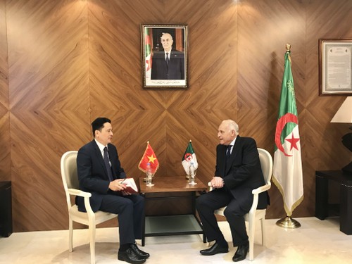 Đại sứ Nguyễn Thành Vinh chào từ biệt Tổng thống Algeria nhân dịp kết thúc nhiệm kỳ công tác - ảnh 3