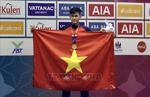 SEA Games 32: Đoàn thể thao Việt Nam chạm mốc 50 huy chương vàng, tạm đứng đầu bảng tổng sắp huy chương - ảnh 1