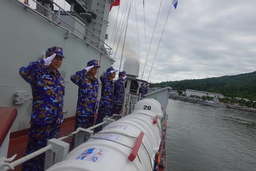 Tàu hải quân Việt Nam tham gia các hoạt động đa phương quốc tế - ảnh 1