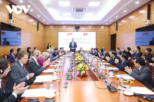 Đoàn đại biểu Đảng Dân chủ Xã hội Đức thăm Việt Nam, tiến hành đối thoại lần thứ 8 với Đảng Cộng sản Việt Nam - ảnh 1