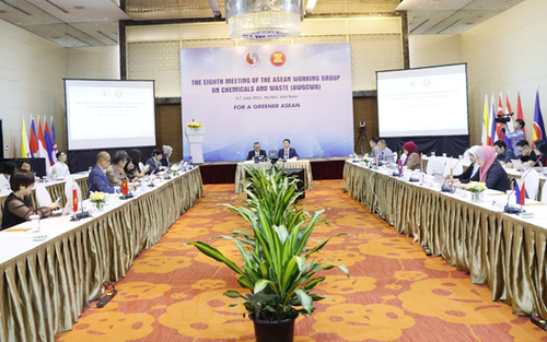 Hội nghị lần thứ 8 Nhóm công tác ASEAN về hóa chất và chất thải - ảnh 1