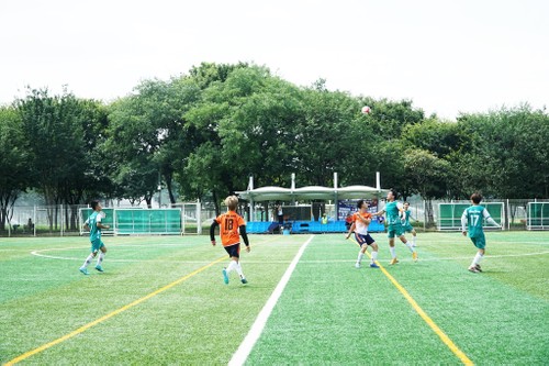 Tưng bừng ngày hội bóng đá của người Việt Nam tại khu vực Đông Nam Hàn Quốc - ảnh 8
