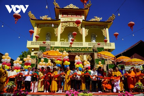 Khánh thành chùa Bồ Đề tại Lào - Biểu tượng đoàn kết Lào – Việt - ảnh 1