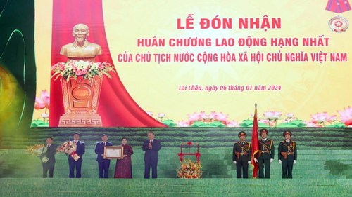 Lai Châu kỷ niệm thành lập tỉnh và đón nhận Huân chương Lao động hạng Nhất - ảnh 1