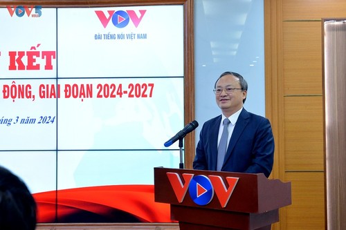 Đài Tiếng nói Việt Nam và Trung ương Hội chữ thập đỏ Việt Nam ký Chương trình phối hợp hoạt động, giai đoạn 2024 – 2027 - ảnh 3