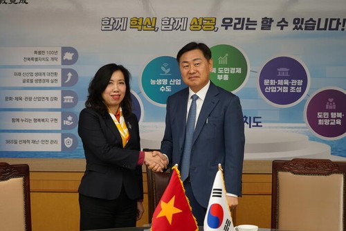 Thứ trưởng Bộ Ngoại giao Lê Thị Thu Hằng thăm, làm việc tại Hàn Quốc - ảnh 1
