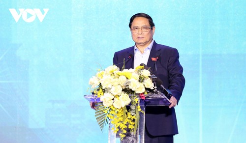 Thủ tướng Phạm Minh Chính dự hội nghị sơ kết 6 tháng triển khai Đề án 06 trên địa bàn thành phố Hà Nội - ảnh 1