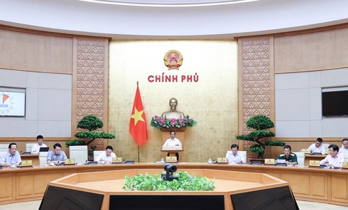PM chairs Government meeting on law-making for July  - ảnh 1