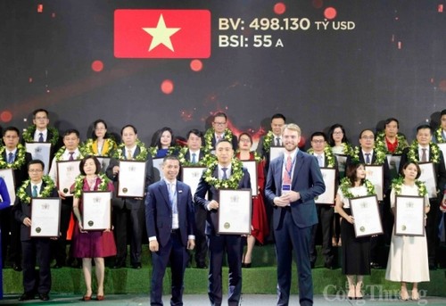 Top 100 most valuable Vietnamese brands announced - ảnh 1