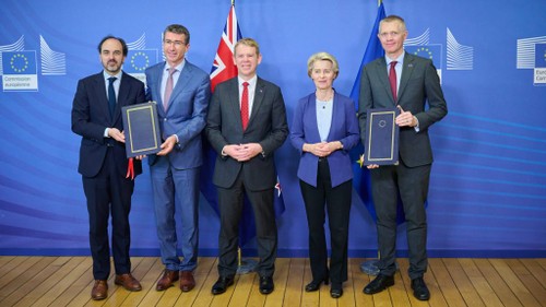 EU-New Zealand free trade agreement receives final approval - ảnh 1