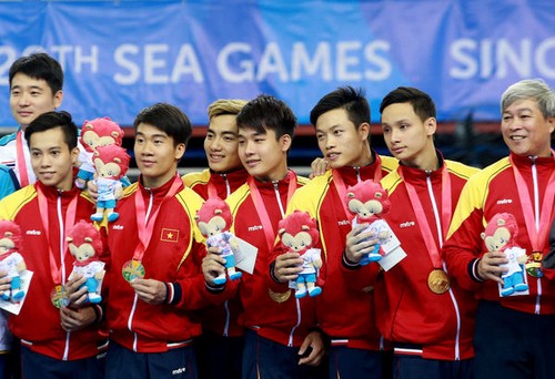 Вьетнамские спортсмены успешно выступают на Сигеймс-28 - ảnh 1
