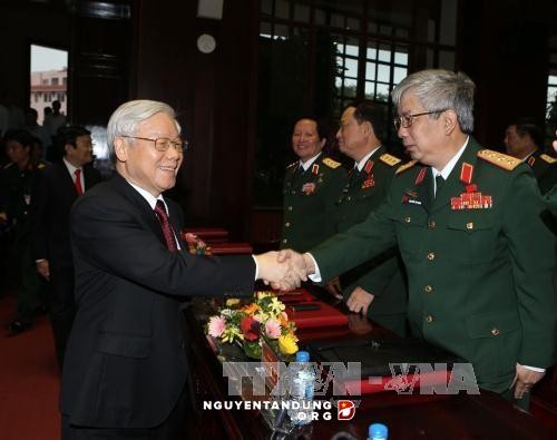 Открылись конференции парткомов Вьетнамской народной армии, провинций Кханьхоа и Ниньбинь - ảnh 1
