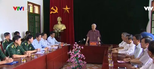 Нгуен Фу Чонг провёл рабочую встречу с руководителями провинции Дьенбьен - ảnh 1