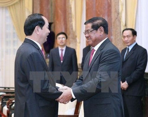 Президент СРВ Чан Дай Куанг принял вице-премьера, министра внутренних дел Камбоджи - ảnh 1