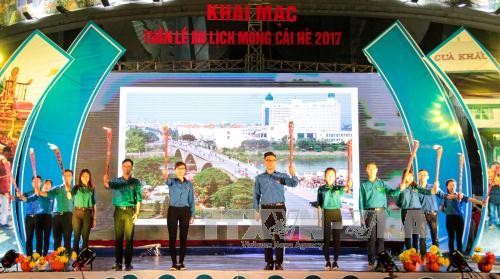 Различные мероприятия прошли в рамках Недели туризма города Монгкай 2017 года - ảnh 1
