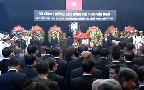 В г.Хошимине состоялась траурная церемония памяти экс-премьера Вьетнама Фан Ван Кхая - ảnh 1