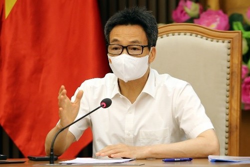 Вице-премьер Ву Дык Дам провёл онлайн-совещание по ситуации с коронавирусом - ảnh 1