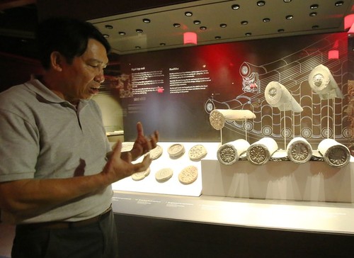 เขตจัดแสดง“การค้นพบด้านโบราณคดีใต้พื้นที่ของอาคารรัฐสภา”  - ảnh 3