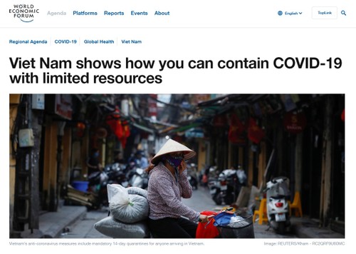 เวียดนามถือเป็นตัวอย่างเกี่ยวกับการรับมือการแพร่ระบาดของโรคโควิด - 19 - ảnh 1