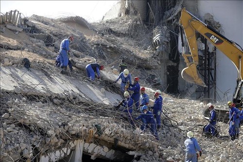   สหประชาชาติมอบแป้งสาลี 5 หมื่นตันให้แก่เลบานอนหลังเกิดเหตุระเบิดในกรุง เบรุต - ảnh 1